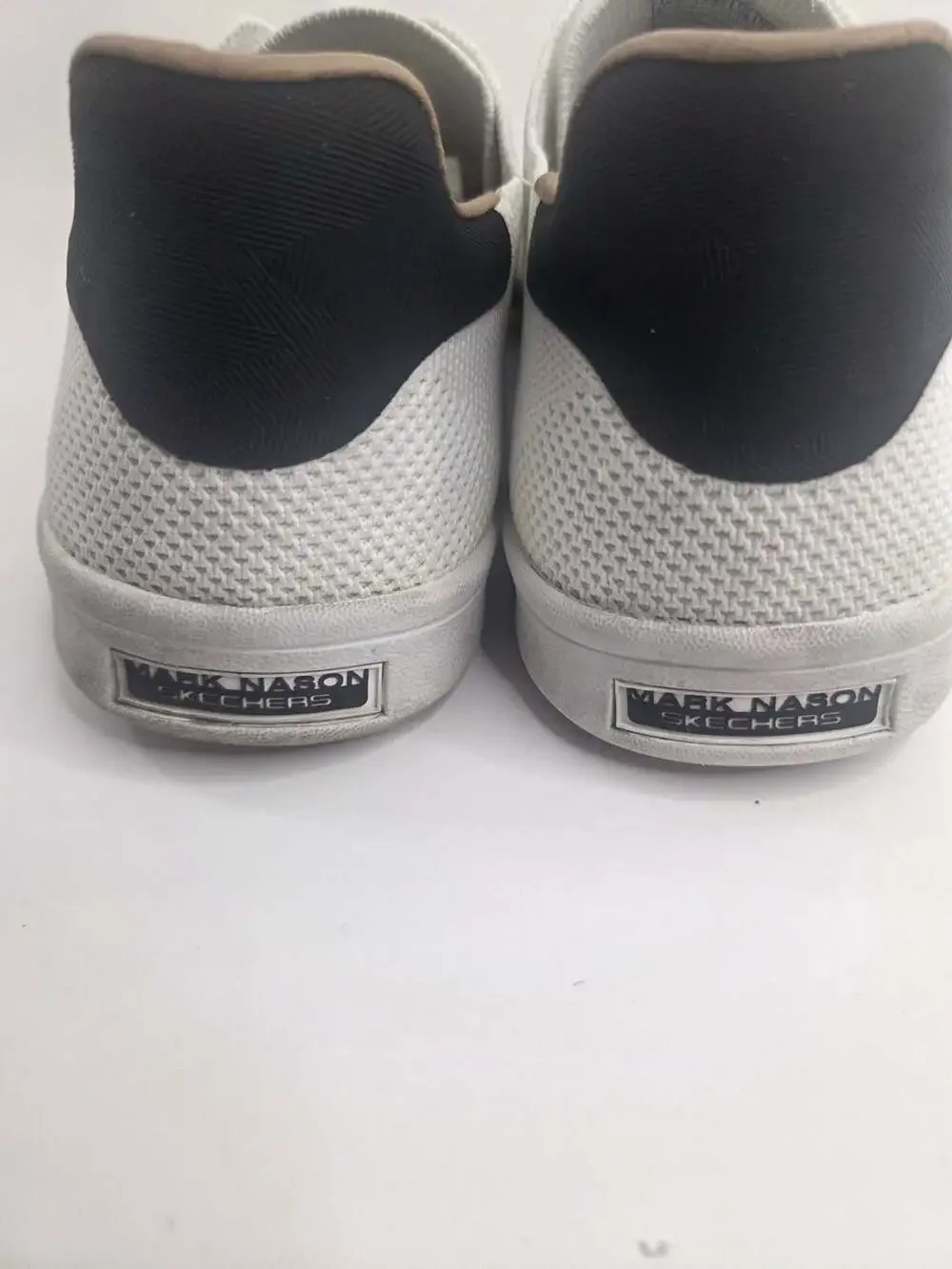 Mark Nason Classic Cup Bryson Sneaker White Knit